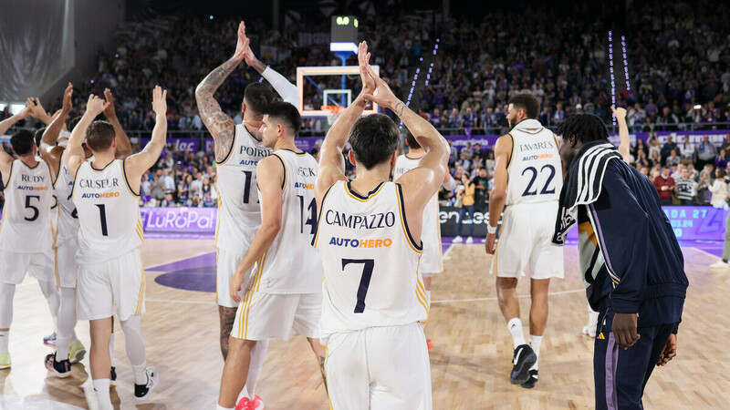 El Real Madrid gana y cumple el tr&aacute;mite en su visita a Palencia (78-86)