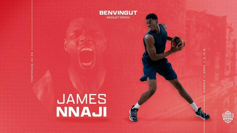 James Nnaji ficha por el Bàsquet Girona