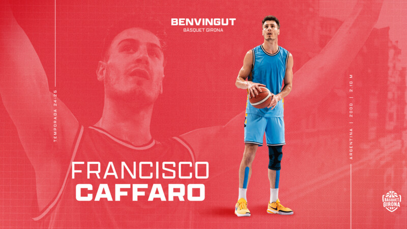 Francisco Caffaro, solidez defensiva para Bàsquet Girona