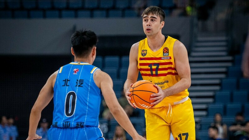 El Barça se gusta en China al son de Abrines (99-57)