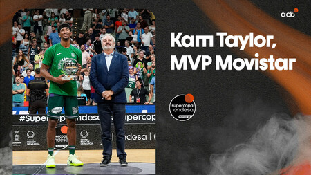 Kam Taylor, MVP Movistar de la Supercopa Endesa