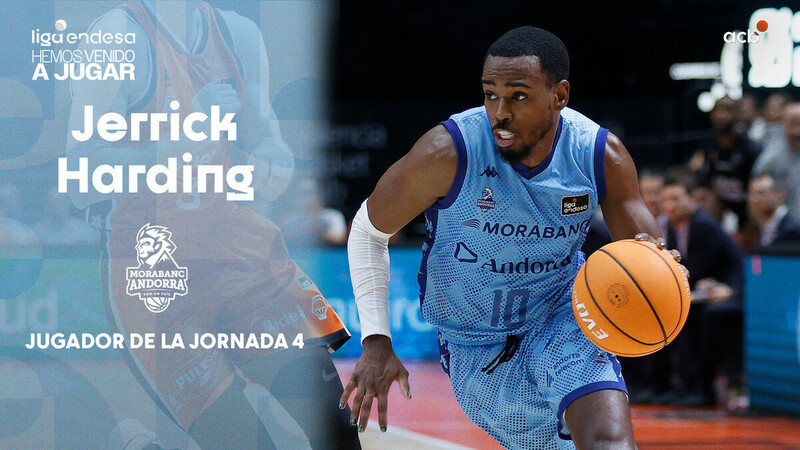 Jerrick Harding, Jugador de la Jornada 4 de la Liga Endesa 2024-25