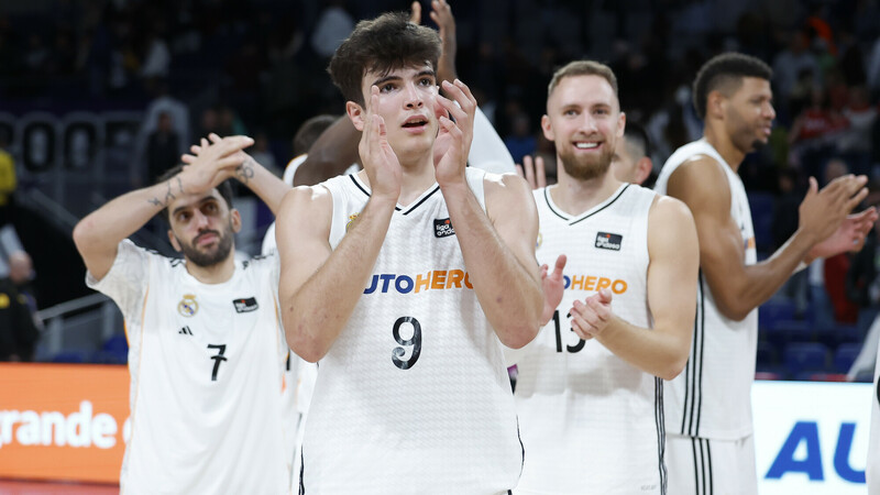 El Real Madrid sigue su progresión ante un desacertado BAXI Manresa (86-61)