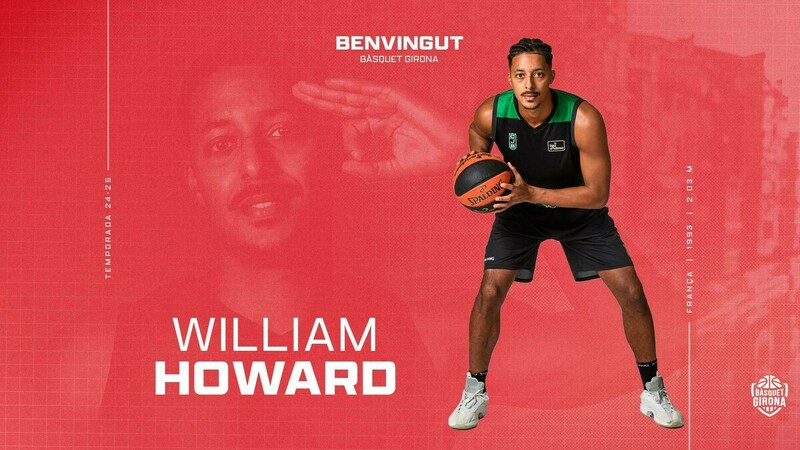 William Howard se incorpora a la plantilla del Bàsquet Girona