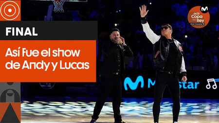 As&iacute; fue el show de Andy y Lucas
