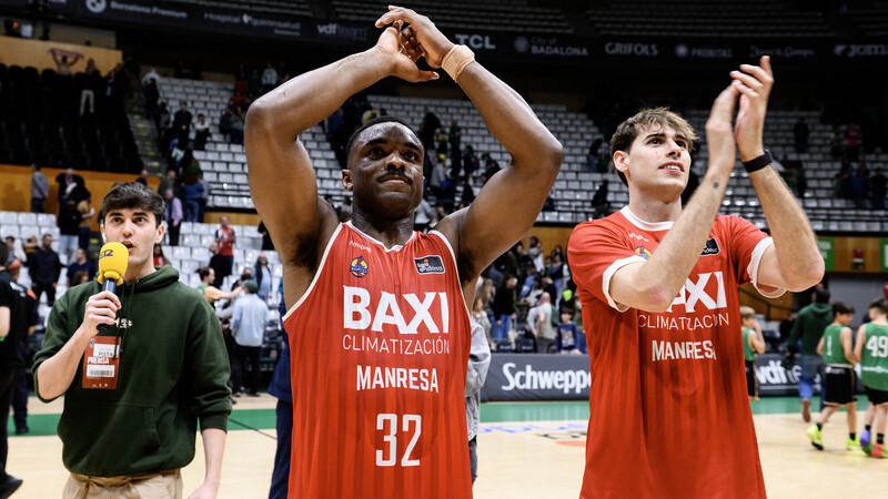 El BAXI Manresa gana el derbi al Joventut y se coloca sexto (85-92)