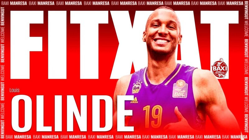 El BAXI Manresa ficha al ala-p&iacute;vot Louis Olinde