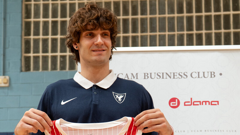 López de la Torre: “El UCAM Murcia es el lugar ideal para seguir creciendo”