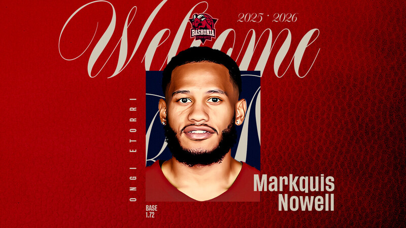 Markquis Nowell, dinamismo y ambici&oacute;n para Baskonia