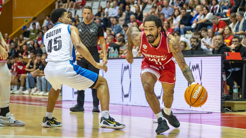 Vendaval ofensivo del B&agrave;squet Girona en su estreno en Fontajau (118-96)