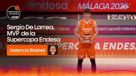 Sergio de Larrea, MVP de la Supercopa Endesa