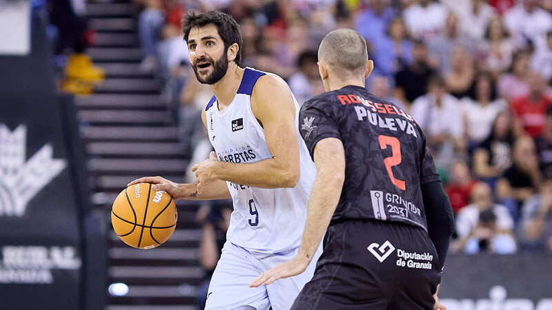 Ricky Rubio deslumbra en su regreso para reinar en Granada (75-87)