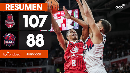 Resumen Casademont Zgz 107 - Baskonia 88 (J1)
