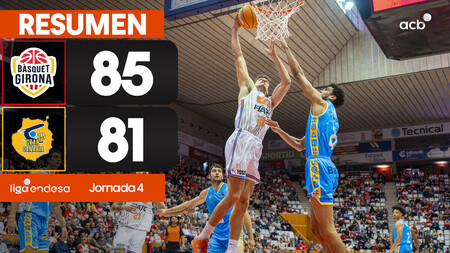 Resumen B&agrave;squet Girona 85 - Dreamland Gran Canaria 81 (J4)