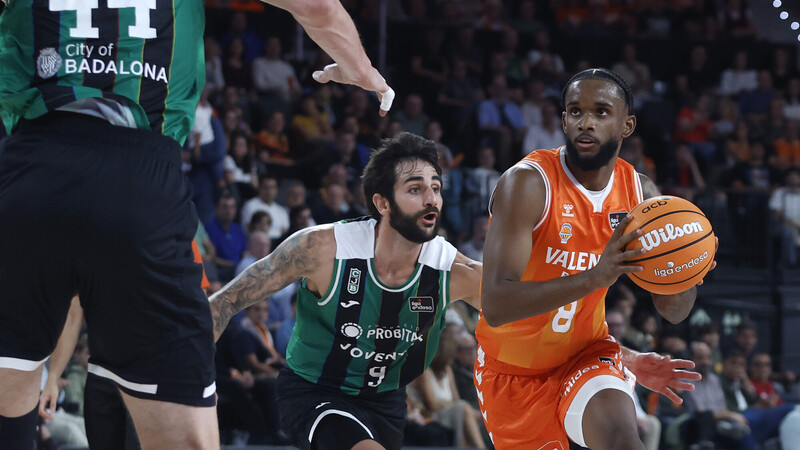 Taylor seca un cuarto a Hunt y el Valencia Basket gana al Joventut (102-90)