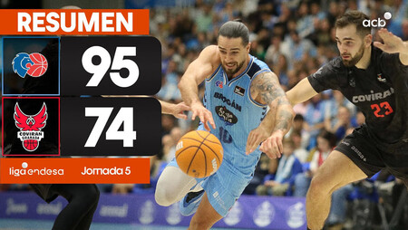 Resumen R&iacute;o Breog&aacute;n 95 - Coviran Granada 74 (J5)