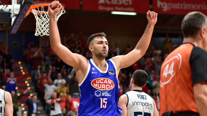 El UCAM Murcia logra el 5-1, su mejor inicio en Liga Endesa