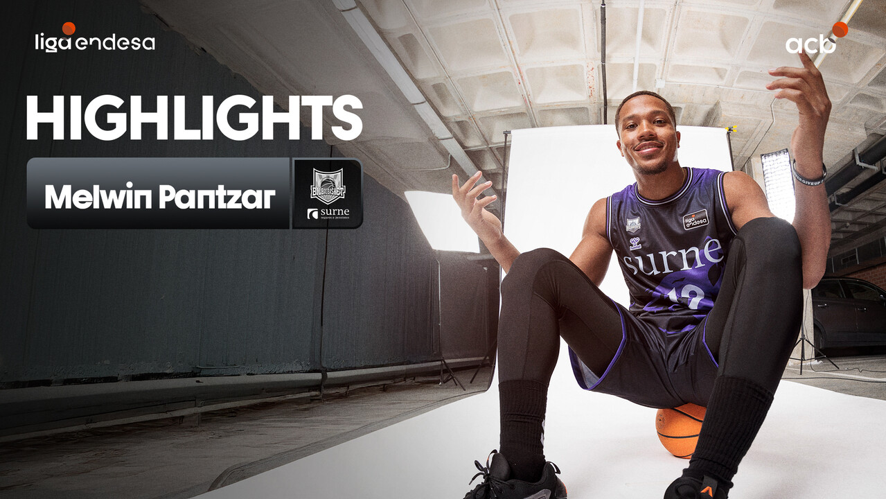 Melwin Pantzar, imperial en la victoria del Surne Bilbao Basket