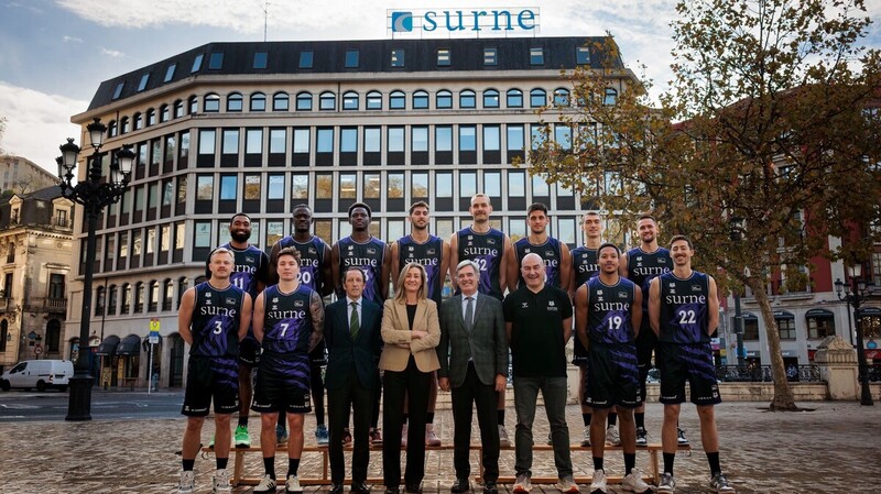 Surne renueva su patrocinio con Bilbao Basket hasta 2031