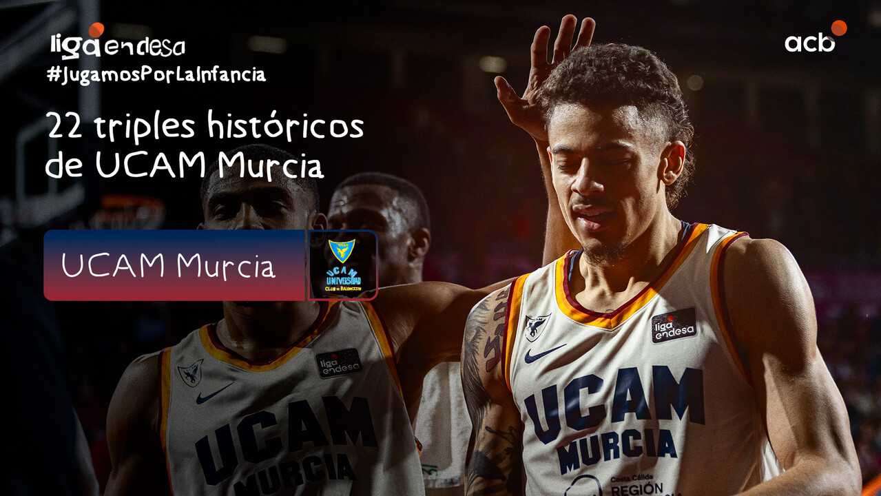 UCAM Murcia, r&eacute;cord a golpe de triple