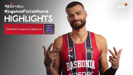 Timoth&eacute; Luwawu-Cabarrot, onfire en la victoria de Kosner Baskonia