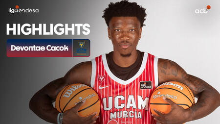 Devontae Cacok domina la pintura en la victoria del UCAM Murcia