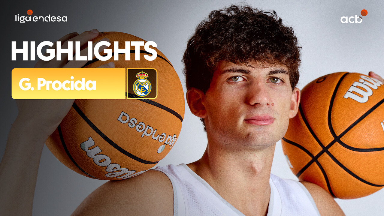 Gabriele Procida, 15 puntos en la victoria del Real Madrid