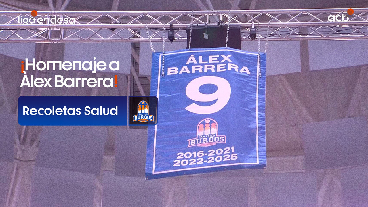 &Aacute;lex Barrera, eterno en Burgos