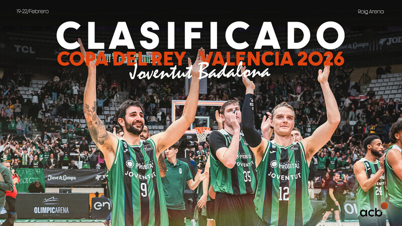 El Joventut Badalona, quinto pasajero para la Copa del Rey