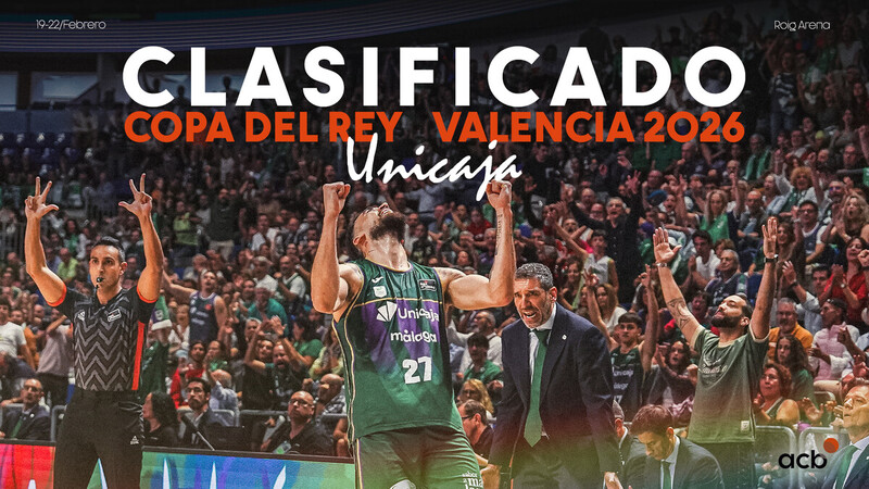 El Unicaja defender&aacute; su corona en la Copa del Rey 2026