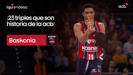 Kosner Baskonia: &iexcl;23 triples para la historia de la Liga Endesa!