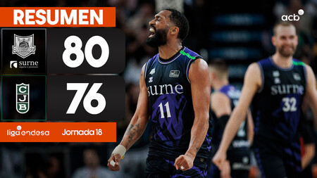 Resumen Surne Bilbao 80 - Joventut Badalona 76 (J18)