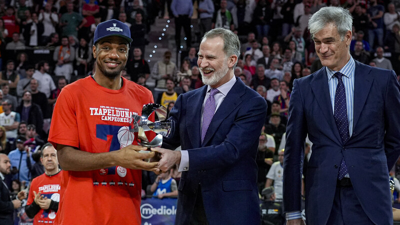 Trent Forrest, MVP de la Copa del Rey 2026 