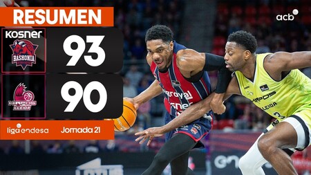 Resumen Kosner Baskonia 93- Hiopos Lleida 90. J21