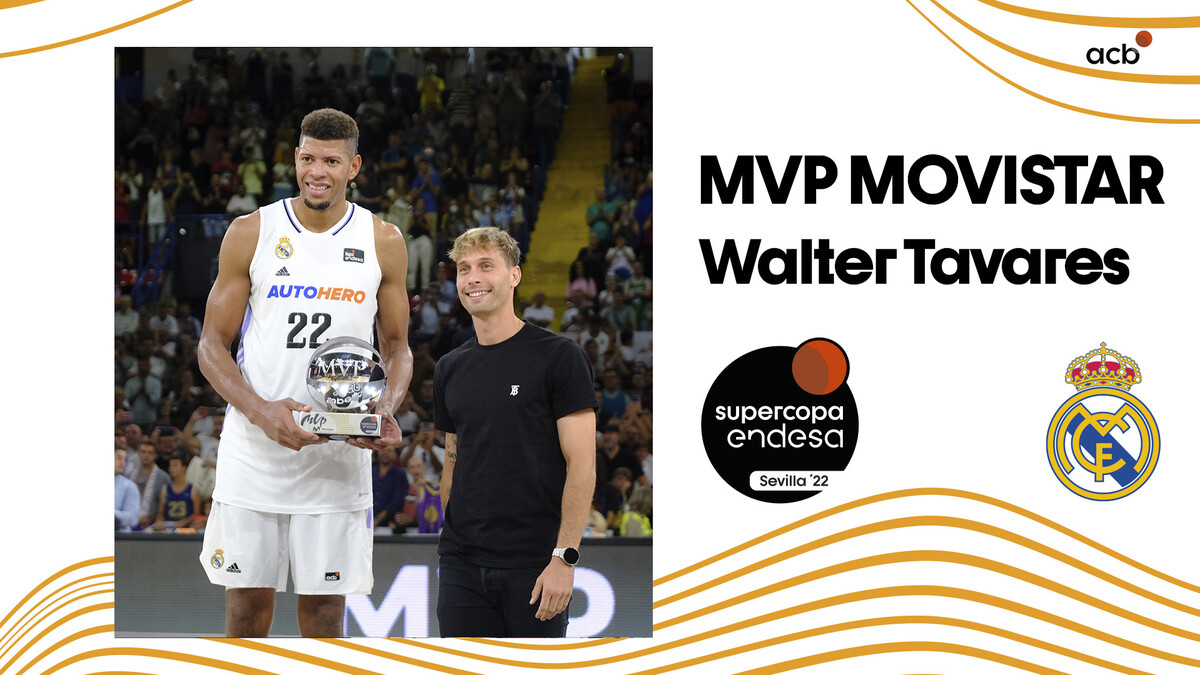 Walter Tavares, MVP Movistar