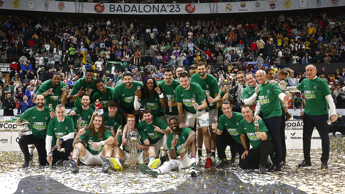 Unicaja, campeón de la Copa del Rey 2023